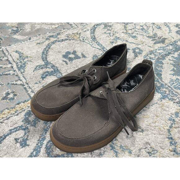 L.L. Bean Mens Campside 2 Eye 505999 Brown Boat Shoes Lace Up Size 8 - Picture 2 of 8